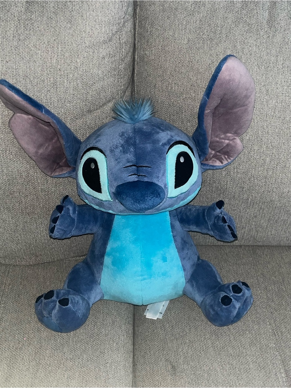 Disney Official Stitch Large Plush Toy Plushie Pillow Lilo and Stitch 16in